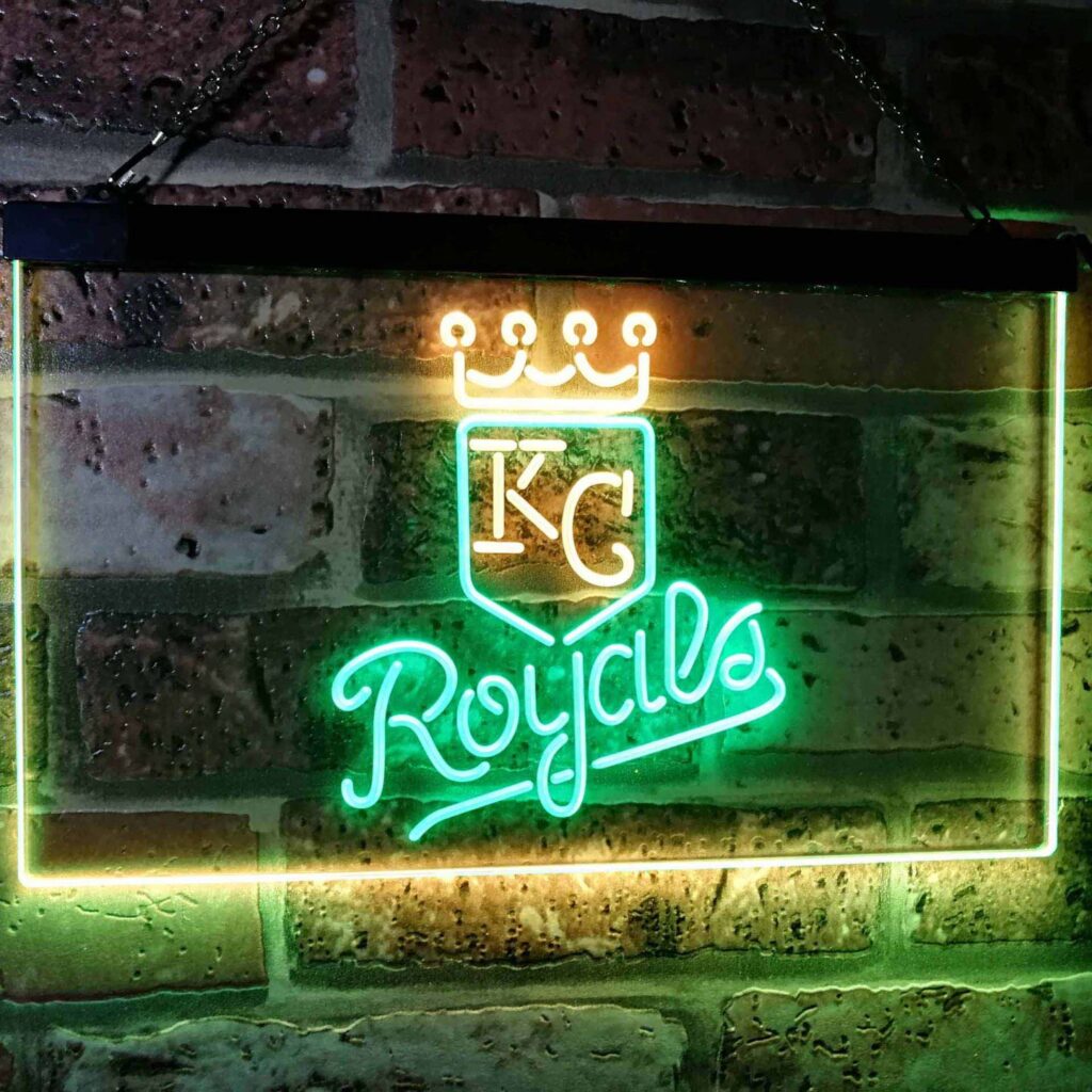 Kansas City Royals Logo 1 Led Neon Sign Neon Sign Led Sign Shop