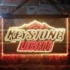Keystone Light Mountain Logo LED Neon Sign