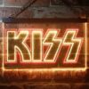 Kiss Banner LED Neon Sign