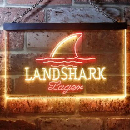 Landshark Lager - Sharkfin LED Neon Sign neon sign LED