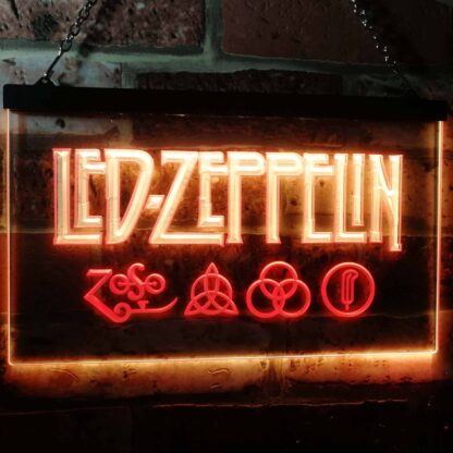 Led Zeppelin Logo 1 LED Neon Sign neon sign LED