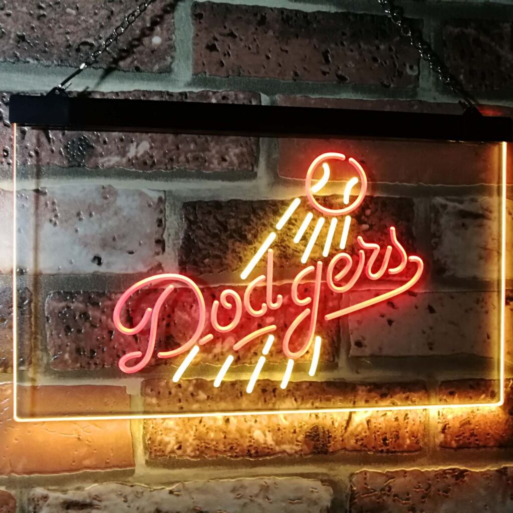 Los Angeles Dodgers Logo 1 LED Neon Sign - neon sign - LED sign - shop ...