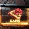 Los Angeles Rams LED Neon Sign Legacy Edition