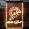 Miami Dolphins Bud Light LED Neon Sign