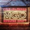 Miller Genuine Draft Banner LED Neon Sign