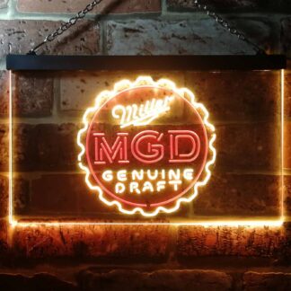 Miller Genuine Draft - Bottlecap LED Neon Sign neon sign LED