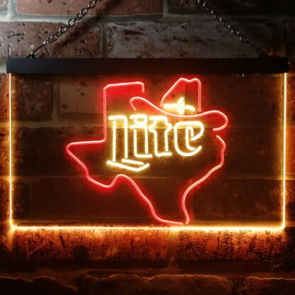 Miller Lite - Cowboy LED Neon Sign neon sign LED