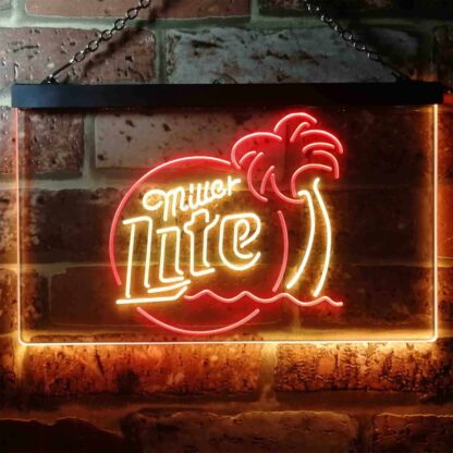 Miller Lite - Tropical 2 LED Neon Sign neon sign LED