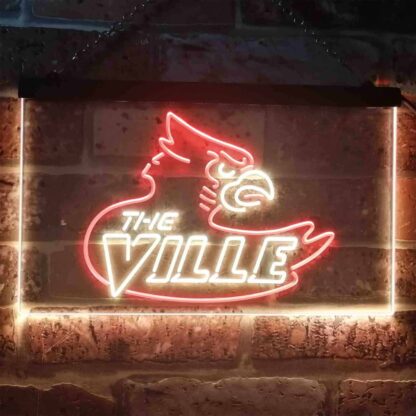 Louisville Cardinals The Ville LED Neon Sign neon sign LED