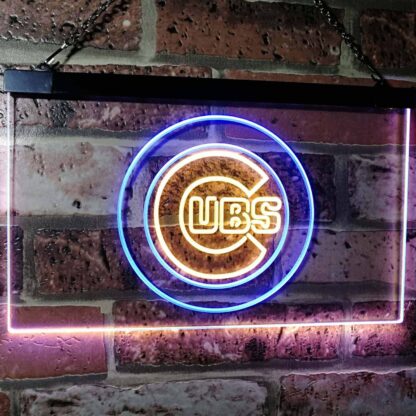 Chicago Cubs Logo 1 LED Neon Sign neon sign LED