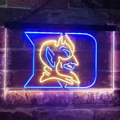 Duke Blue Devils Logo LED Neon Sign neon sign LED