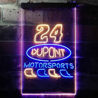 Dupont Motorsports 24 LED Neon Sign neon sign LED