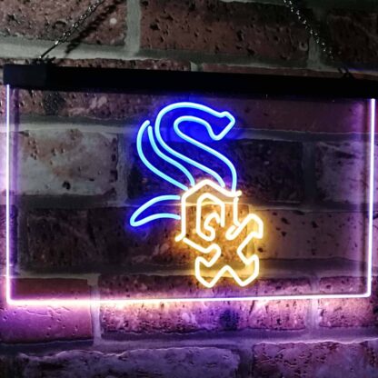 Chicago White Sox Logo 1 LED Neon Sign neon sign LED