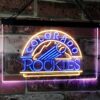 Colorado Rockies Logo 1 LED Neon Sign