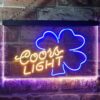 Coors Light Clover 2 LED Neon Sign