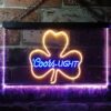 Coors Light Clover Shamrock LED Neon Sign