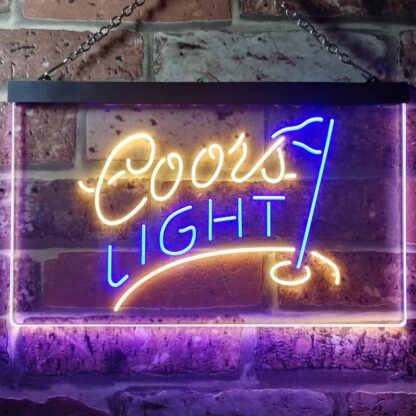 Coors Light Golf LED Neon Sign neon sign LED