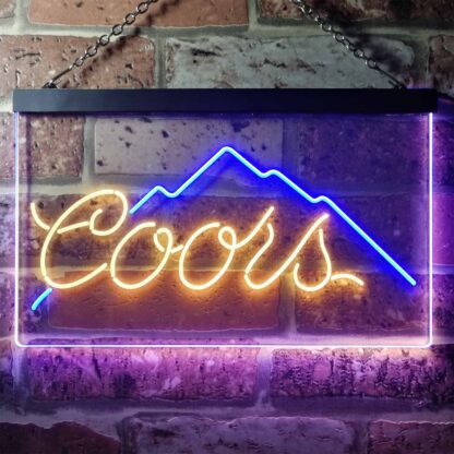 Coors Light Mountain 2 LED Neon Sign neon sign LED