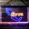 Corona Extra - Mexico Map LED Neon Sign