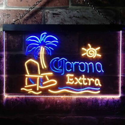 Corona Extra - Tropical Chair LED Neon Sign neon sign LED