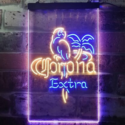 Corona Extra - Tropical Parrot 1 LED Neon Sign neon sign LED