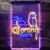 Corona Extra - Tropical Parrot 2 LED Neon Sign
