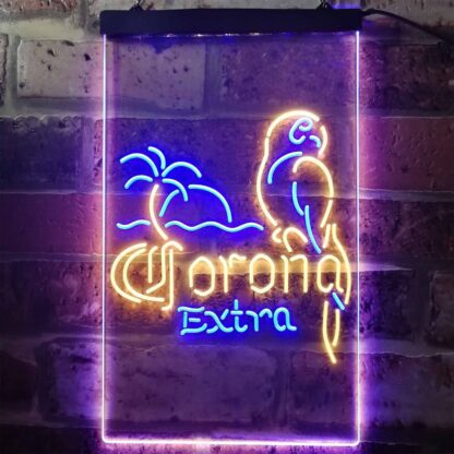 Corona Extra - Tropical Parrot 2 LED Neon Sign neon sign LED