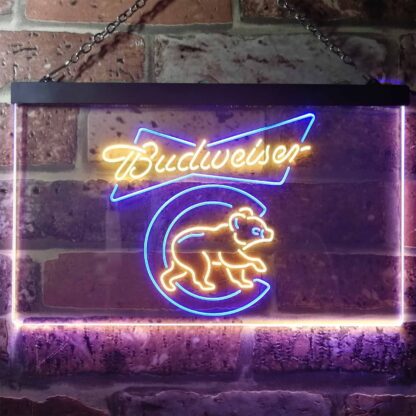 Chicago Cubs Budweiser LED Neon Sign neon sign LED