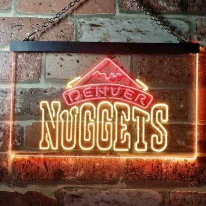 Denver Nuggets Logo LED Neon Sign - Legacy Edition neon sign LED