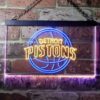 Detroit Pistons Logo LED Neon Sign