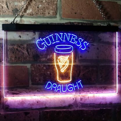 Guinness Draught Glass LED Neon Sign neon sign LED