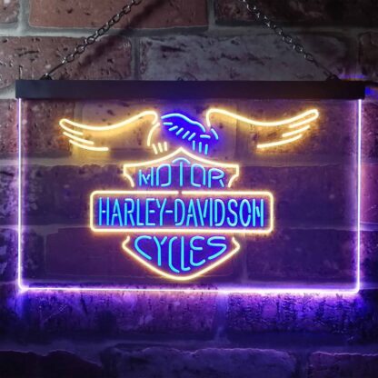 Harley Davidson Eagle 2 LED Neon Sign neon sign LED