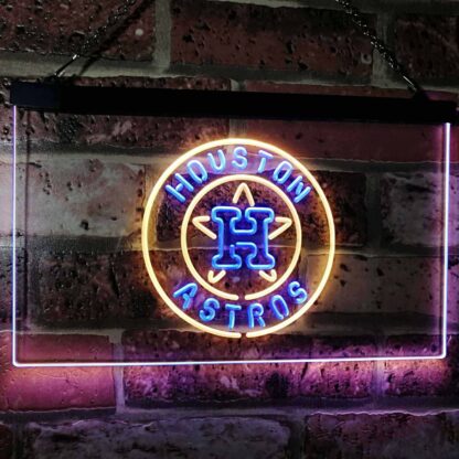 Houston Astros Logo 1 LED Neon Sign - Legacy Edition neon sign LED