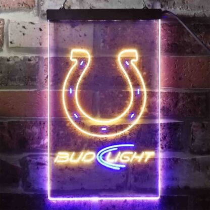 Indianapolis Colts Bud Light LED Neon Sign neon sign LED