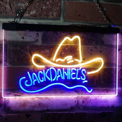 Jack Daniel's Cowboy Hat LED Neon Sign neon sign LED