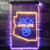 Jack Daniels Jack Lives Here Arizona LED Neon Sign