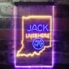 Jack Daniels Jack Lives Here Indiana LED Neon Sign