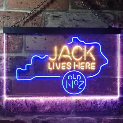 Jack Daniel's Jack Lives Here - Kentucky LED Neon Sign neon sign LED