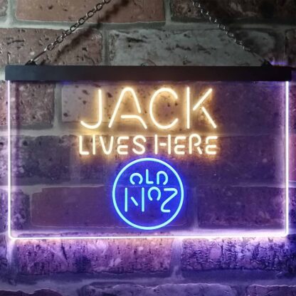 Jack Daniel's Jack Lives Here LED Neon Sign neon sign LED