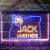 Jack Daniels Jack Lives Here Oregon LED Neon Sign