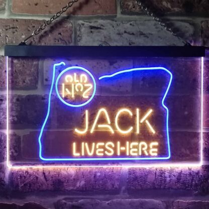 Jack Daniel's Jack Lives Here - Oregon LED Neon Sign neon sign LED