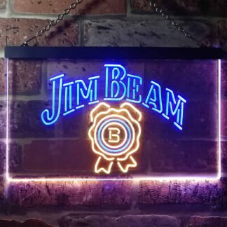 Jim Bean Ribbon 1 LED Neon Sign neon sign LED