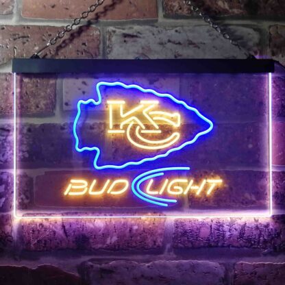 Kansas City Chiefs Bud Light LED Neon Sign neon sign LED