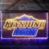 Keystone Light Mountain Logo LED Neon Sign