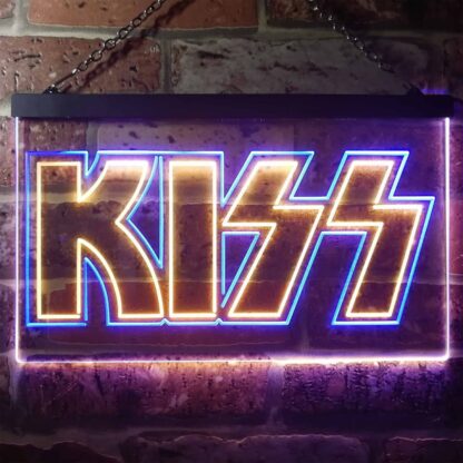 Kiss Banner LED Neon Sign neon sign LED