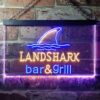 Landshark Lager Bar and Grill Sharkfin LED Neon Sign
