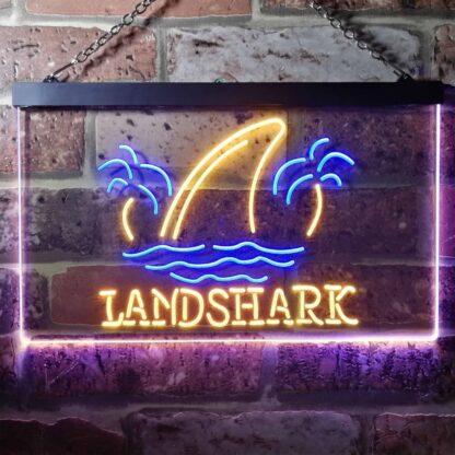 Landshark Lager - Sharkfin 2 LED Neon Sign neon sign LED