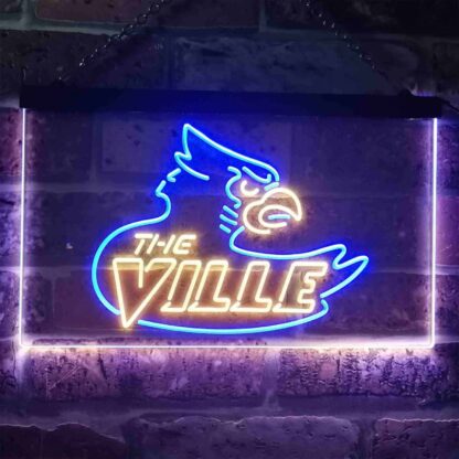 Louisville Cardinals The Ville LED Neon Sign neon sign LED