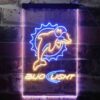 Miami Dolphins Bud Light LED Neon Sign