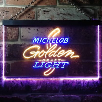 Michelob Ultra - Golden Draft Light Logo LED Neon Sign neon sign LED